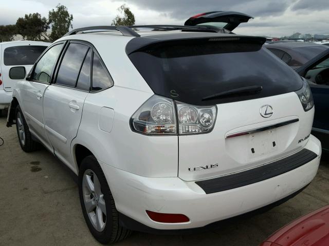 JTJHA31U840031180 - 2004 LEXUS RX 330 WHITE photo 3