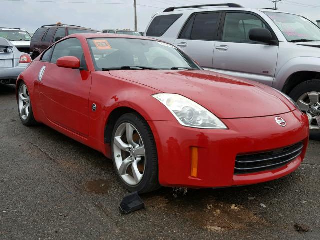 JN1BZ34D67M505964 - 2007 NISSAN 350Z COUPE RED photo 1