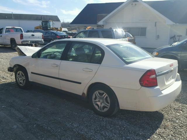 1G1ZS52F15F248108 - 2005 CHEVROLET MALIBU WHITE photo 3