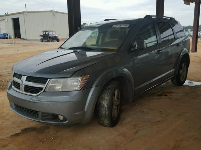 3D4PG5FVXAT190567 - 2010 DODGE JOURNEY SX BLUE photo 2