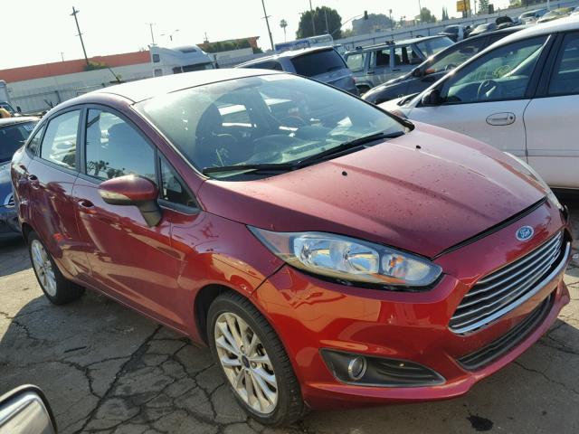 3FADP4BJ7EM154287 - 2014 FORD FIESTA SE RED photo 1