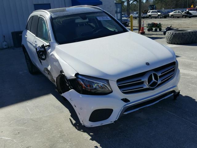 WDC0G4JB9JV024346 - 2018 MERCEDES-BENZ GLC 300 WHITE photo 1