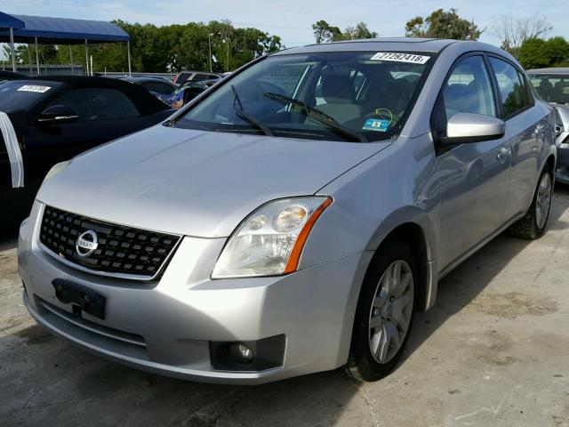 3N1AB61E78L691878 - 2008 NISSAN SENTRA 2.0 SILVER photo 2