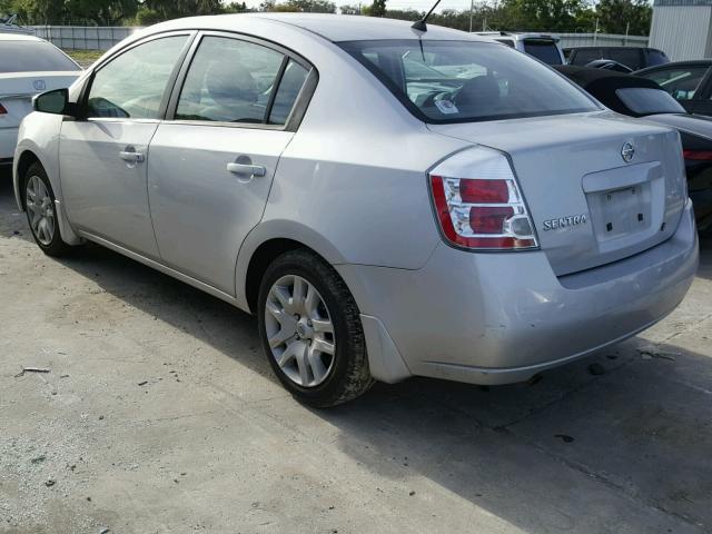 3N1AB61E78L691878 - 2008 NISSAN SENTRA 2.0 SILVER photo 3