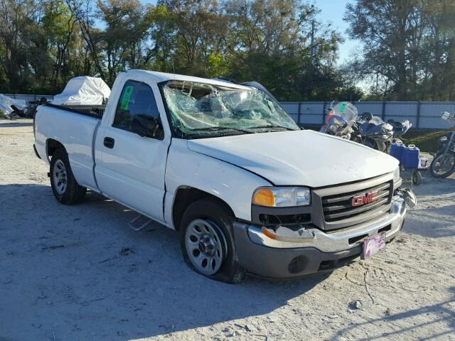 3GTEC14Z86G256676 - 2006 GMC NEW SIERRA WHITE photo 1