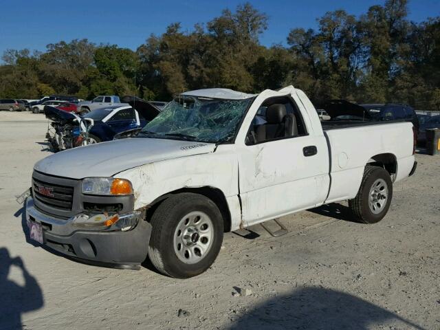 3GTEC14Z86G256676 - 2006 GMC NEW SIERRA WHITE photo 2