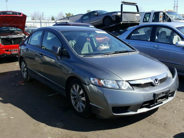 1HGFA16849L023109 - 2009 HONDA CIVIC EX GRAY photo 1