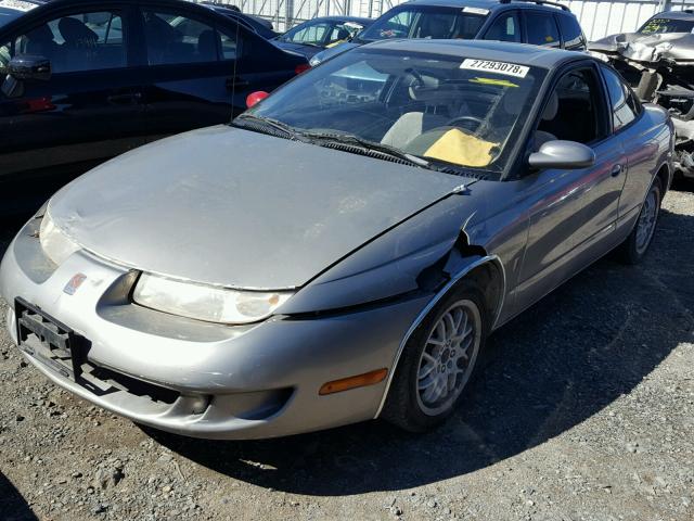 1G8ZG1278XZ200918 - 1999 SATURN SC2 BEIGE photo 2