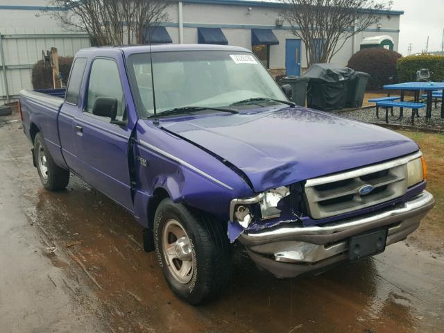 1FTCR14A8SPB09375 - 1995 FORD RANGER SUP PURPLE photo 1