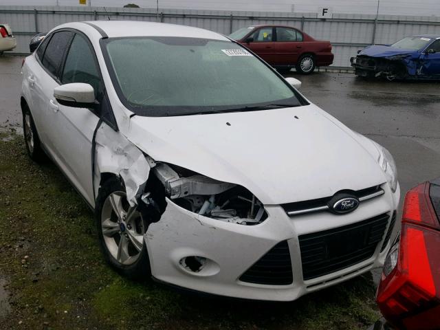 1FADP3F21EL382669 - 2014 FORD FOCUS SE WHITE photo 1