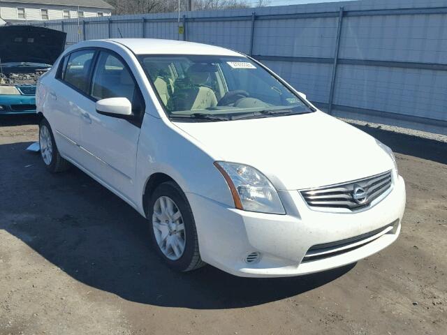 3N1AB6AP2BL697001 - 2011 NISSAN SENTRA 2.0 WHITE photo 1