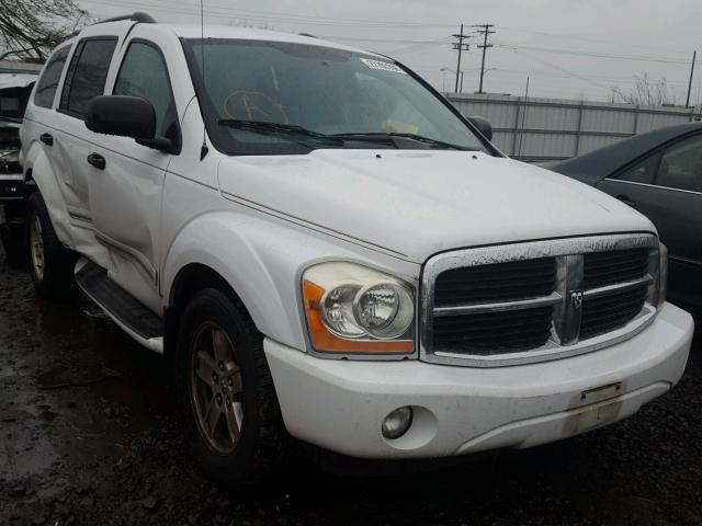 1D4HB58N46F138496 - 2006 DODGE DURANGO LI WHITE photo 1