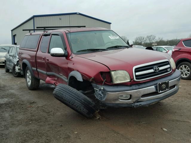 5TBBT44182S266109 - 2002 TOYOTA TUNDRA ACC RED photo 1