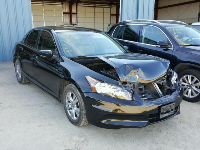 1HGCP2F62CA140809 - 2012 HONDA ACCORD SE BLACK photo 1