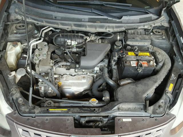 JN8AS58V98W136314 - 2008 NISSAN ROGUE S GRAY photo 7