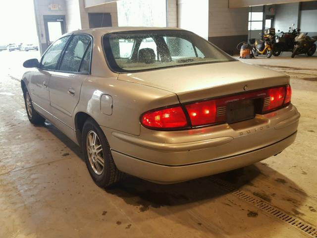 2G4WB55K811300687 - 2001 BUICK REGAL LS BEIGE photo 3