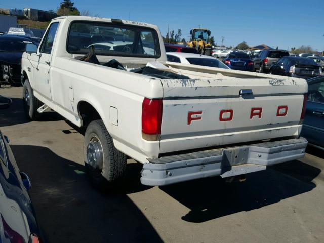 1FTHF26H7LPA58435 - 1990 FORD F250 WHITE photo 3