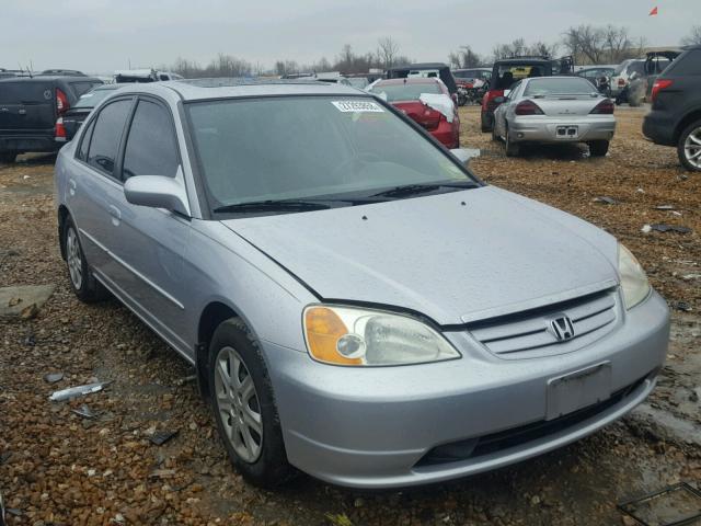 1HGES268X3L030474 - 2003 HONDA CIVIC EX ვერცხლისფერი ფოტო 1