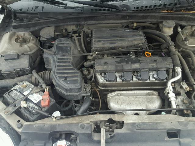 1HGES268X3L030474 - 2003 HONDA CIVIC EX ვერცხლისფერი ფოტო 7