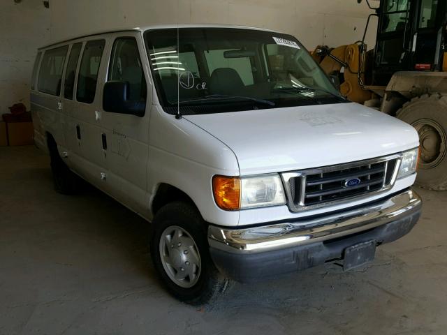 1FBSS31L27DA94290 - 2007 FORD ECONOLINE WHITE photo 1