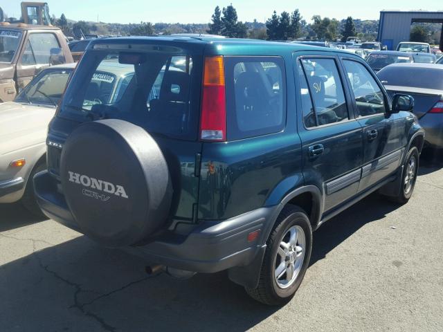 JHLRD17661S022525 - 2001 HONDA CR-V EX GREEN photo 4