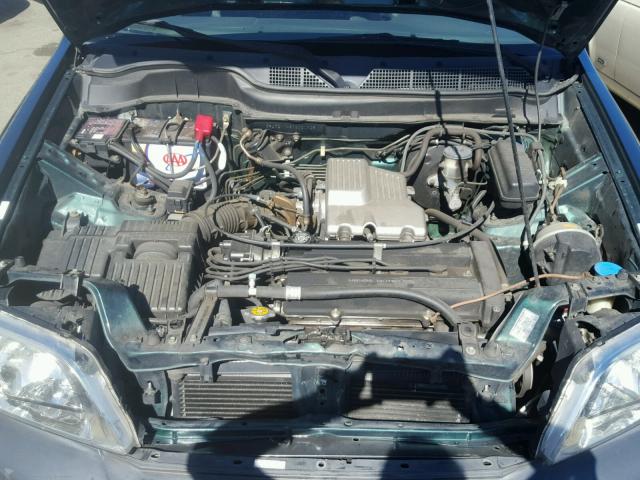 JHLRD17661S022525 - 2001 HONDA CR-V EX GREEN photo 7