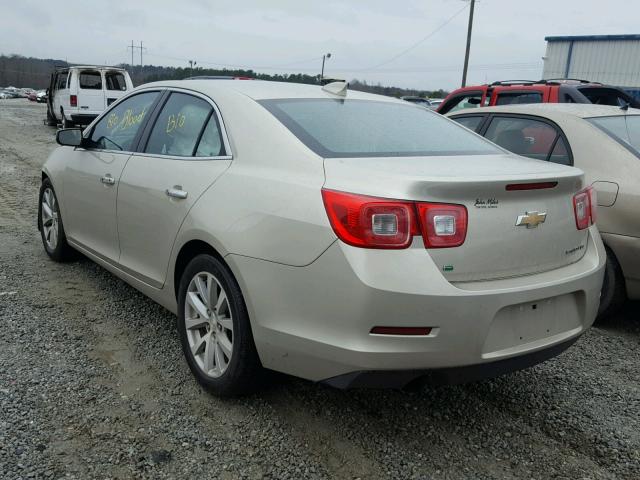 1G11E5SA3GF138091 - 2016 CHEVROLET MALIBU LIM 金色 照片 3