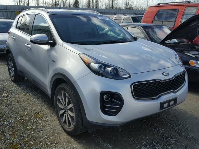 KNDPNCAC8H7208284 - 2017 KIA SPORTAGE E SILVER photo 1