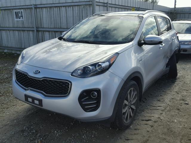 KNDPNCAC8H7208284 - 2017 KIA SPORTAGE E SILVER photo 2