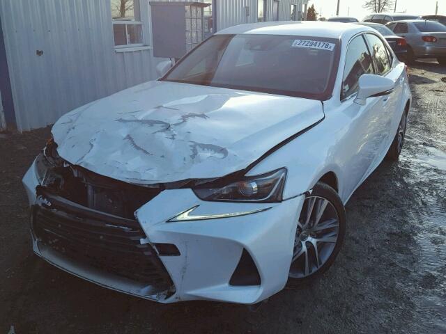 JTHBA1D20H5039675 - 2017 LEXUS IS 200T WHITE photo 2