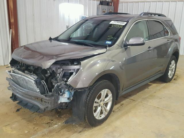 2CNALDEC4B6213982 - 2011 CHEVROLET EQUINOX LT GRAY photo 2