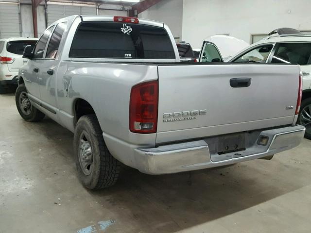 3D7KA28643G758875 - 2003 DODGE RAM 2500 S SILVER photo 3