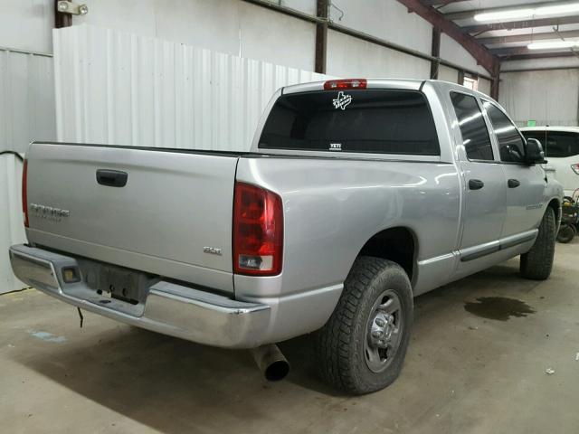 3D7KA28643G758875 - 2003 DODGE RAM 2500 S SILVER photo 4