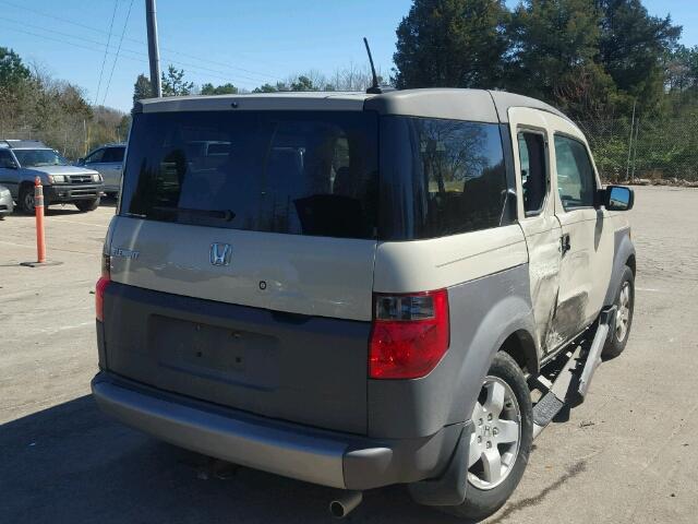 5J6YH28635L007153 - 2005 HONDA ELEMENT EX GOLD photo 4