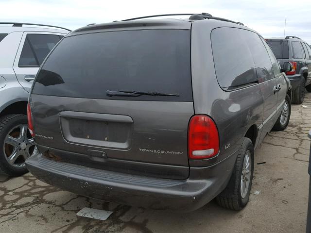 1C4GP54L8XB543459 - 1999 CHRYSLER TOWN & COU GRAY photo 4