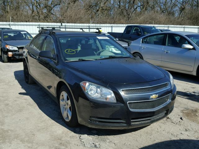 1G1ZB5EB4AF314301 - 2010 CHEVROLET MALIBU LS BLACK photo 1