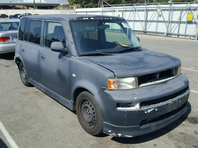 JTLKT324340139700 - 2004 TOYOTA SCION XB GRAY photo 1