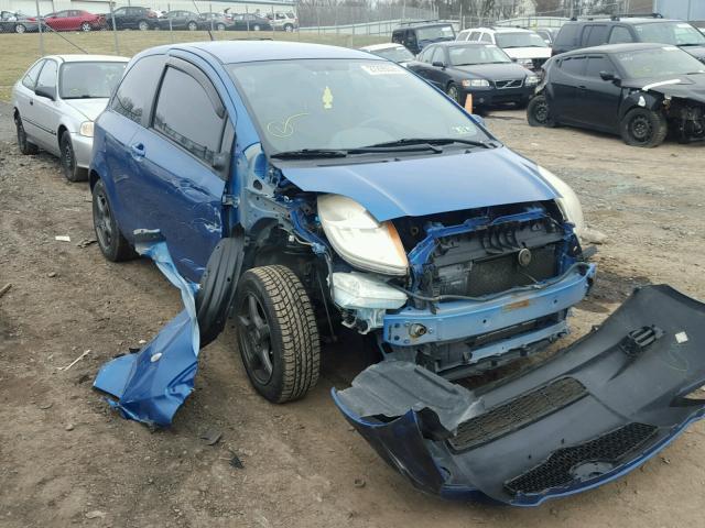 JTDJT923775113464 - 2007 TOYOTA YARIS BLUE photo 1