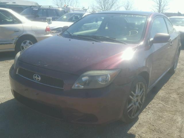 JTKDE167750031002 - 2005 TOYOTA SCION TC 栗色 照片 2