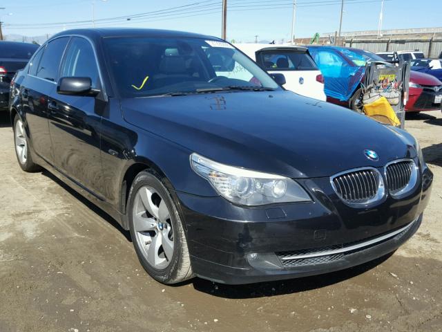 WBANU53518CT02113 - 2008 BMW 528 I BLACK photo 1