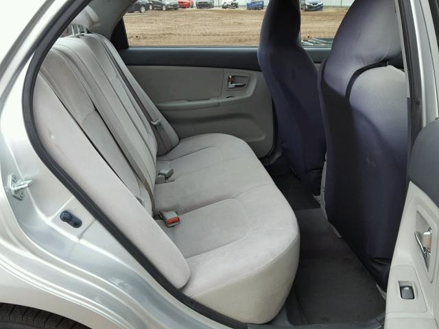 KNAFE221595660383 - 2009 KIA SPECTRA EX SILVER photo 6