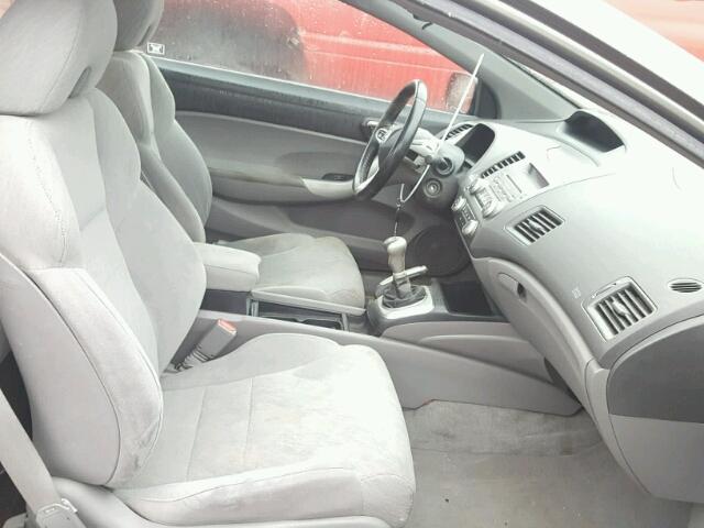 2HGFG11847H547232 - 2007 HONDA CIVIC EX ნაცრისფერი ფოტო 5