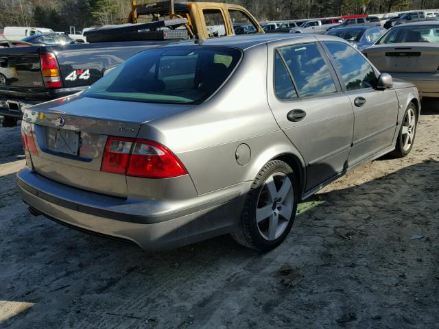 YS3EH49G053502592 - 2005 SAAB 9-5 AERO GRAY photo 4