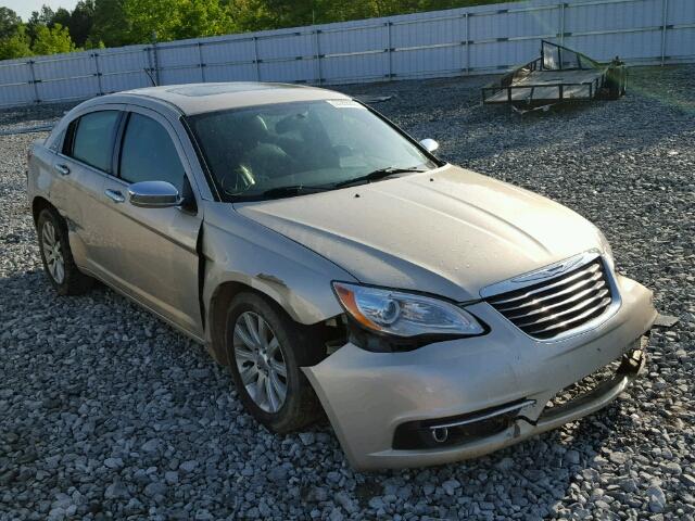 1C3CCBCG4DN577359 - 2013 CHRYSLER 200 LIMITE GOLD photo 1