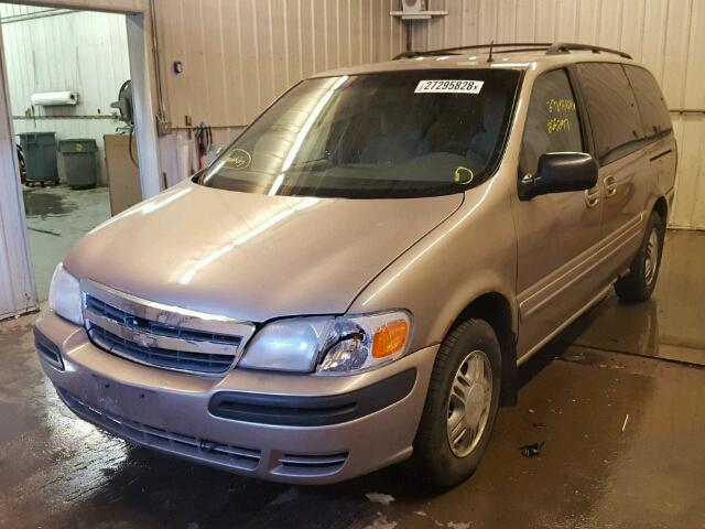 1GNDX03E41D122995 - 2001 CHEVROLET VENTURE TAN photo 2