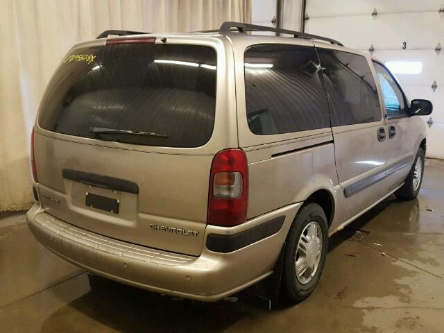 1GNDX03E41D122995 - 2001 CHEVROLET VENTURE TAN photo 4