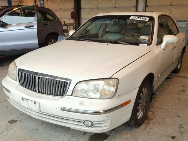 KMHFU45E94A316261 - 2004 HYUNDAI XG 350 WHITE photo 2