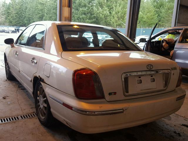 KMHFU45E94A316261 - 2004 HYUNDAI XG 350 WHITE photo 3