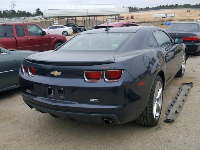 2G1FC1E30D9132335 - 2013 CHEVROLET CAMARO LT GRAY photo 4