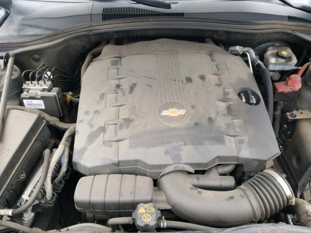 2G1FC1E30D9132335 - 2013 CHEVROLET CAMARO LT GRAY photo 7